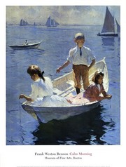 "Calm Morning, c.1904" - Art Print by Frank Weston Benson | Movie Poster Prints from Posterazzi