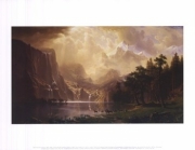 "Among the Sierra Nevada, California, 1868" - Art Print by Albert Bierstadt | Movie Poster Prints from Posterazzi