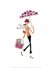 City Stroll - Art Print by  Blackard | Movie Poster Prints from Posterazzi