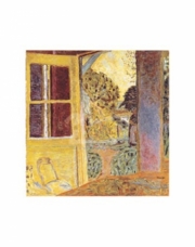 Door Open onto the Garden - Art Print by Pierre Bonnard | Movie Poster Prints from Posterazzi