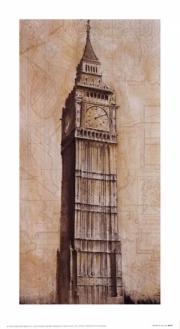 Big Ben - Art Print by John Douglas | Movie Poster Prints from Posterazzi