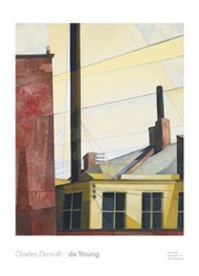 "From the Garden of the Chateau, 1921/1925" - Art Print by Charles Demuth | Movie Poster Prints from Posterazzi