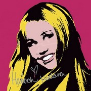 Hannah Montana: Secret Pop Star (hot pink) - Art Print by Walt Disney | Movie Poster Prints from Posterazzi