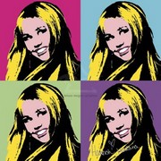 Hannah Montana: Secret Pop Star (quad) - Art Print by Walt Disney | Movie Poster Prints from Posterazzi
