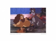 "A Happy Family, a Happy Ending" - Art Print by Walt Disney | Movie Poster Prints from Posterazzi