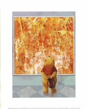 Pooh's Masterpiece - Art Print by Walt Disney | Movie Poster Prints from Posterazzi