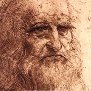 Self Portrait (detail) - Art Print by Leonardo Da Vinci | Movie Poster Prints from Posterazzi