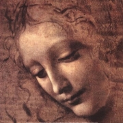 Testa di Faniciulla Detta (detail) - Art Print by Leonardo Da Vinci | Movie Poster Prints from Posterazzi