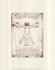 The Vitruvian Man (serigraph and embossed) - Art Print by Leonardo Da Vinci | Movie Poster Prints from Posterazzi
