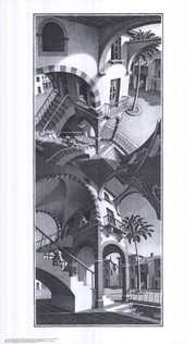 High and Low - Art Print by M.C. Escher | Movie Poster Prints from Posterazzi