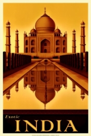 Exotic India - Art Print by Steve Forney | Movie Poster Prints from Posterazzi