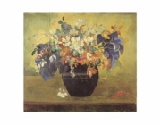"A Vase of Flowers, 1896" - Art Print by Paul Gauguin | Movie Poster Prints from Posterazzi