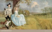 "Mr. and Mrs. Andrews, about 1750" - Art Print by Thomas Gainsborough | Movie Poster Prints from Posterazzi