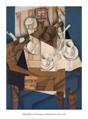 "Breakfast, 1914" - Art Print by Juan Gris | Movie Poster Prints from Posterazzi