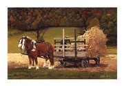 Amish Harvest - Art Print by William Bradford Green | Movie Poster Prints from Posterazzi