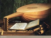 "Detail from 'The Ambassadors, 1533'" - Art Print by Hans Holbein | Movie Poster Prints from Posterazzi