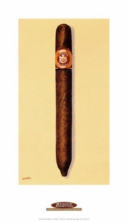 "Double Coronas, Dominican Republic" - Art Print by Bernie Horton | Movie Poster Prints from Posterazzi