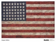 "Flag, 1954" - Art Print by Jasper Johns | Movie Poster Prints from Posterazzi