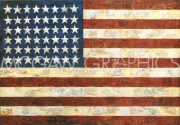 Flag, 1954 - Art Print by Jasper Johns | Poster Prints from Posterazzi