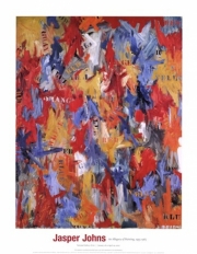 "False Start, 1959" - Art Print by Jasper Johns | Movie Poster Prints from Posterazzi