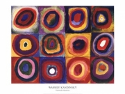 "Farbstudie Quadrate, c.1913" - Art Print by Wassily Kandinsky | Movie Poster Prints from Posterazzi