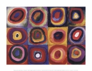 "Farbstudie Quadrate, c.1913" - Art Print by Wassily Kandinsky | Movie Poster Prints from Posterazzi