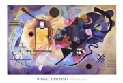 "Gelb, Rot, Blau, c.1925" - Art Print by Wassily Kandinsky | Movie Poster Prints from Posterazzi