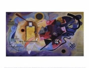 "Gelb, Rot, Blau, c.1925" - Art Print by Wassily Kandinsky | Movie Poster Prints from Posterazzi