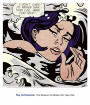 Drowning Girl - Art Print by Roy Lichtenstein | Movie Poster Prints from Posterazzi