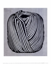 "Ball of Twine, 1963" - Art Print by Roy Lichtenstein | Movie Poster Prints from Posterazzi