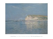 "Low Tide at Pourville, near Dieppe, 1882" - Art Print by Claude Monet | Movie Poster Prints from Posterazzi