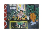 "Interior with an Etruscan Vase (Intrieur au vase trusque), 1940" - Art Print by Henri Matisse | Movie Poster Prints from Posterazzi