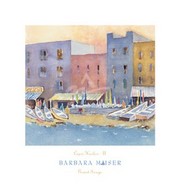 Barbara Maiser - Capri Harbor II Size 15x14.5 - Art Print by Barbara Maiser | Movie Poster Prints from Posterazzi