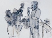 Jazz Jammin' - Art Print by Catherine Mayer | Movie Poster Prints from Posterazzi