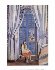 "The French Window at Nice, late 1919" - Art Print by Henri Matisse | Movie Poster Prints from Posterazzi