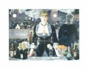 A Bar at the Folies-Bergere - Art Print by Edouard Manet | Movie Poster Prints from Posterazzi