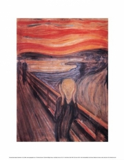 "The Scream, c.1893" - Art Print by Edvard Munch | Movie Poster Prints from Posterazzi