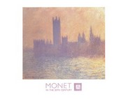 "Houses of Parliament, Sunset, c.1903" - Art Print by Claude Monet | Movie Poster Prints from Posterazzi