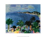 "The Bay of Angels-Nice, 1929" - Art Print by Raoul Dufy | Movie Poster Prints from Posterazzi