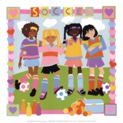 Soccer - Art Print by Cheryl Piperberg | Movie Poster Prints from Posterazzi