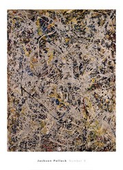 "Number 9, 1949" - Art Print by Jackson Pollock | Movie Poster Prints from Posterazzi
