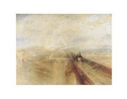 "Rain, Steam and Speed- The Great Western Railway, before 1844" - Art Print by J.M.W. Turner | Movie Poster Prints from Posterazzi
