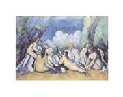 "Bathers (Les Grandes Baigneuses), c. 1900-6" - Art Print by Paul Cezanne | Movie Poster Prints from Posterazzi