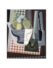 "Still Life with a White Dish, 1916" - Art Print by Gino Severini | Movie Poster Prints from Posterazzi