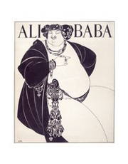 "Ali Baba (Cover Design for The Forty Thieves), 1897" - Art Print by Aubrey Beardsley | Movie Poster Prints from Posterazzi