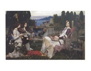 "St. Cecilia, c.1895" - Art Print by John William Waterhouse | Movie Poster Prints from Posterazzi