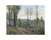 "Louveciennes, 1871" - Art Print by Camille Pissarro | Movie Poster Prints from Posterazzi
