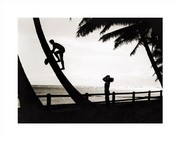 "Hawaiian Silhouette, 1931" - Art Print by Tom Blake | Movie Poster Prints from Posterazzi