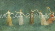 "Summer, 1890" - Art Print by  Dewing | Movie Poster Prints from Posterazzi