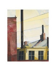 "From the Garden of the Chateau, 1921/1925" - Art Print by Charles Demuth | Movie Poster Prints from Posterazzi